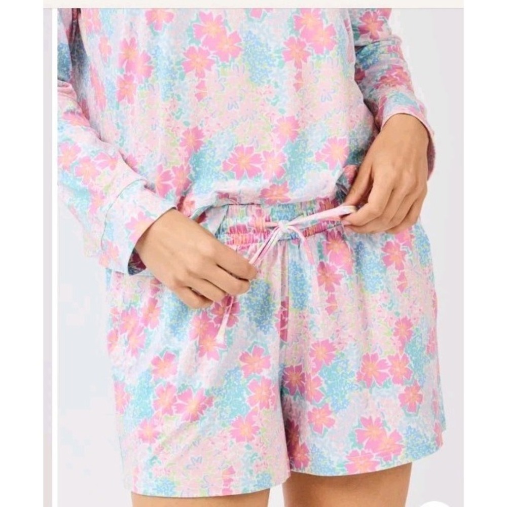Mary‎ Square Annie Pajamas Women's Size Large Primrose Path Multicolor Short/Top - Picture 2 of 5